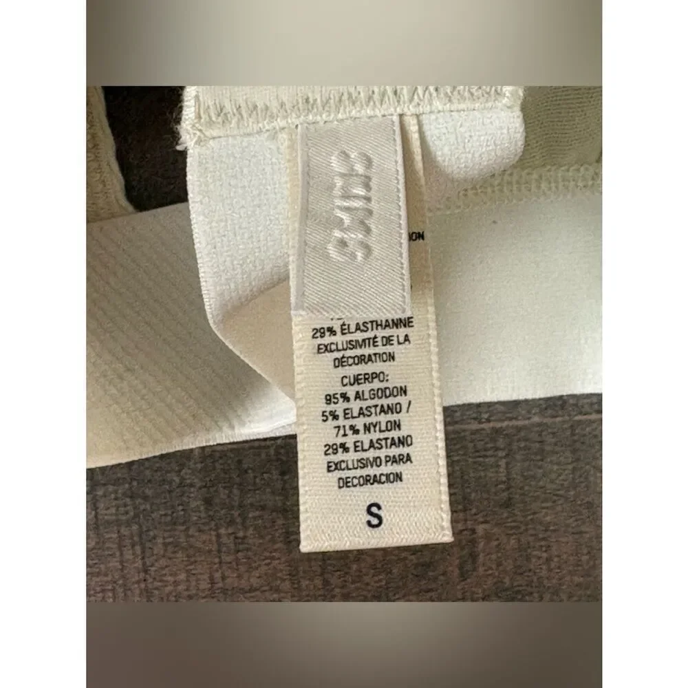 Skims Cotton Rib Plunge Bralette